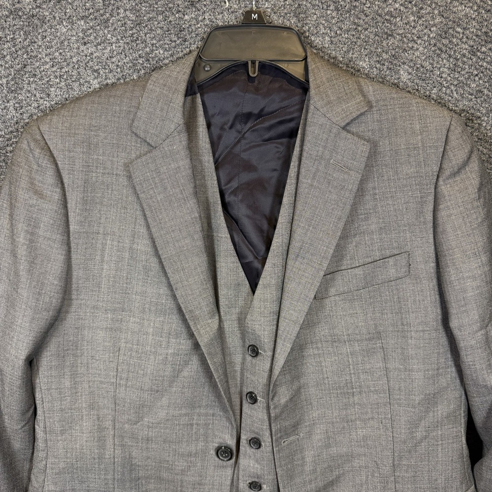 Brooks Brothers 1818 Fitzgerald 39R Blazer & Vest Vitale Barberis Canonico Italy
